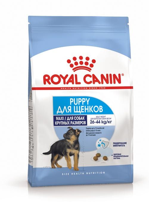 Корм для щенков крупных пород 2-15 мес., Maxi Puppy 32