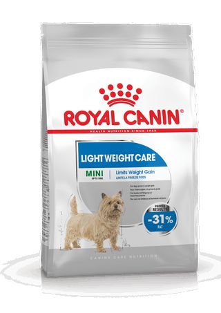 Корм для собак малых пород низкокалорийный: с 10 мес., Mini Light Weight Care