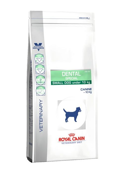 Ветеринарная диета для собак до 10 кг для гигиены полости рта и чистки зубов, Dental Special Small Dog Canine