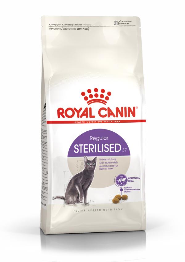 Корм для кошек Royal Canin Sterilised 37 Корм сухой сбалансированный для стерилизованных кошек