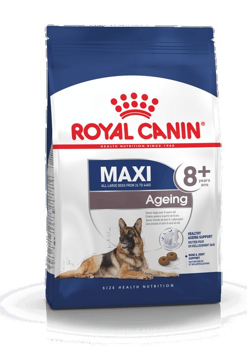 Корм для пожилых собак крупных пород старше 8 лет, Maxi Ageing 8+