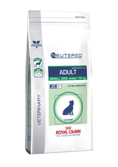 Ветеринарная диета для кастрированных собак малых пород, Neutered Adult Small Dog