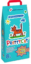 Впитывающий глинянный наполнитель PrettyCat Premium "цеолит+силик"