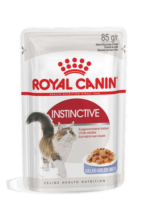 Корм Royal Canin Instinctive консервированный для взрослых кошек, желе