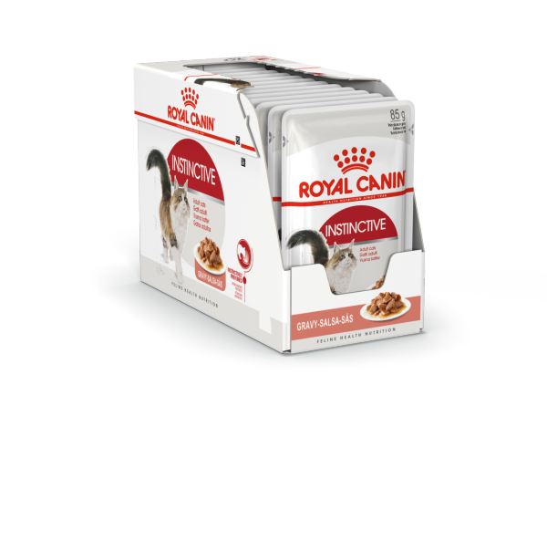 Корм Royal Canin Instinctive консервированный для взрослых кошек, соус