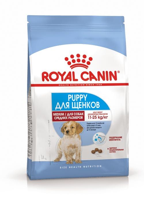 Корм для щенков средних пород 2-12 мес., Medium Puppy 32